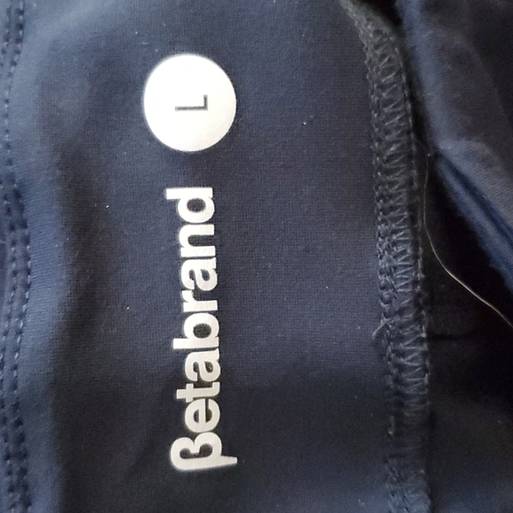 Betabrand Wideleg Navy Pants - Picture 4 of 5